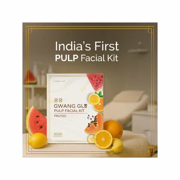 Naturer's Essence Professional Gwang Glow Pulp Facial Kit | Pulp Based | Made From Watermelon | 48G