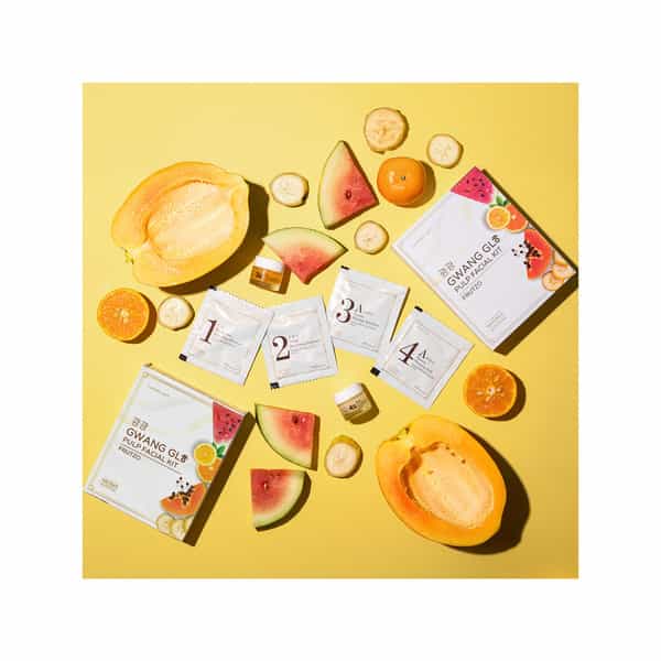 Naturer's Essence Professional Gwang Glow Pulp Facial Kit | Pulp Based | Made From Watermelon | 48G