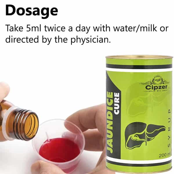 Cipzer Jaundice Cure|Useful In (Jaundice) And Loss Of Appetite. Improves Digestive System-200 Ml