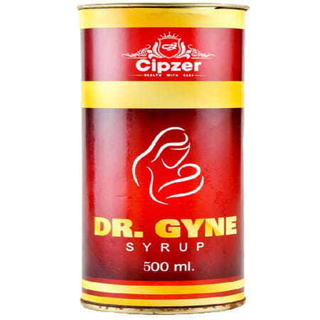 Cipzer Dr Gyne Syrup 500 Ml Herbal Remedy For Delayed & Irregular Periods | Relieves Menstrual Cramp