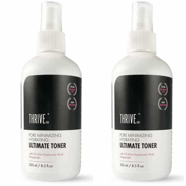 Thriveco Pore-Minimizing Ultimate Toner For Glowing Skin & Pore Tightening | Unisex 250Ml | 2 Packs