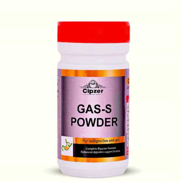 Cipzer Gas S Powder 50G | Supports Digestion & Helps Improve Appetite (Pack Of 1)