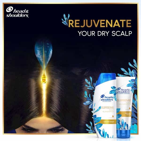 Head & Shoulders Supreme Scalp Rejuvenation Shampoo - 340Ml