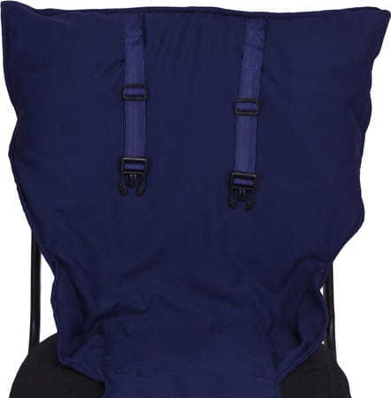 Magic Seat Portable Baby Chair Long Strap Safety Seat Harness For Toddler (Navy Blue)