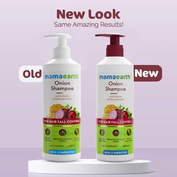 Mamaearth Onion Shampoo Bottle Of 400 Ml