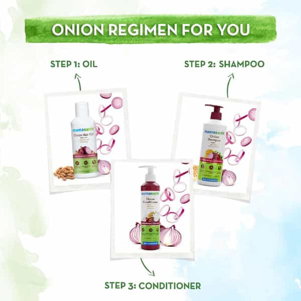 Mamaearth Onion Shampoo Bottle Of 400 Ml