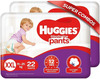 Huggies Wonder Dry Pants Double Extra Large (Xxl) Size Diapers Combo Pack Of 2 44 Count