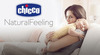 Chicco Natural Feeling Feeding Bottle 6M+ 330 Ml Blue
