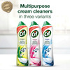 Cif Lemon Abrasive Surface Cleaner Cream For Kitchen Removes Grease Dirt 500Ml
