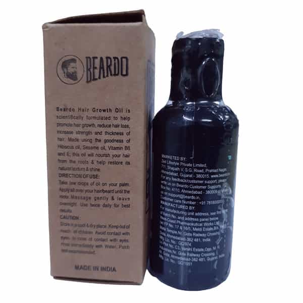 Beardo Beard & Hair Growth Oil - 30 Ml