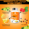 Naturyz Double Strength Natural Vitamin C With Zinc, Amla, Acerola, Citrus Bioflavonoids -50 Tablets