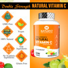 Naturyz Double Strength Natural Vitamin C With Zinc, Amla, Acerola, Citrus Bioflavonoids -50 Tablets
