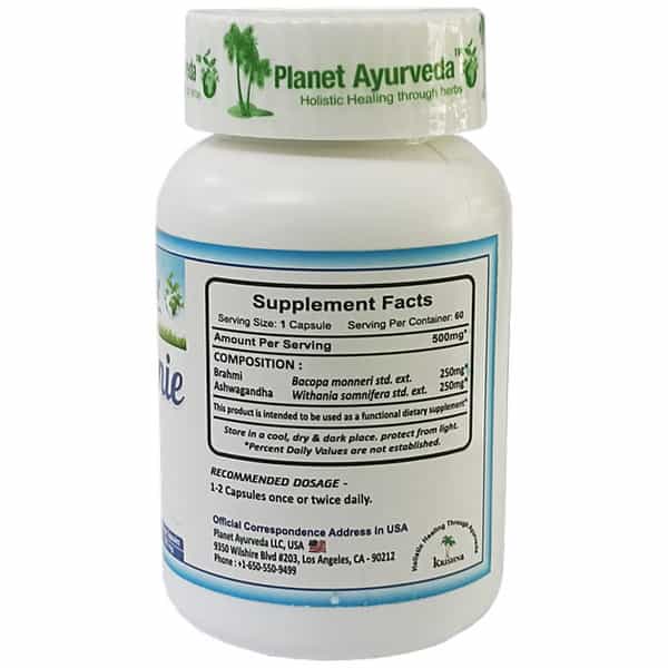Planet Ayurveda Neurogenie Capsules - 60 Capsules