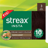 Streax Insta 3 Dark Brown (12 G Colour + 12 Ml Devloper)Cream Hair Colour 1 No's