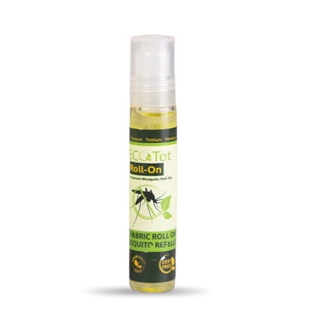 Ecotot Mosquito Repellent Roll-On | 100% Natural & Safe For Kids | 8-Hour Protection 10ml