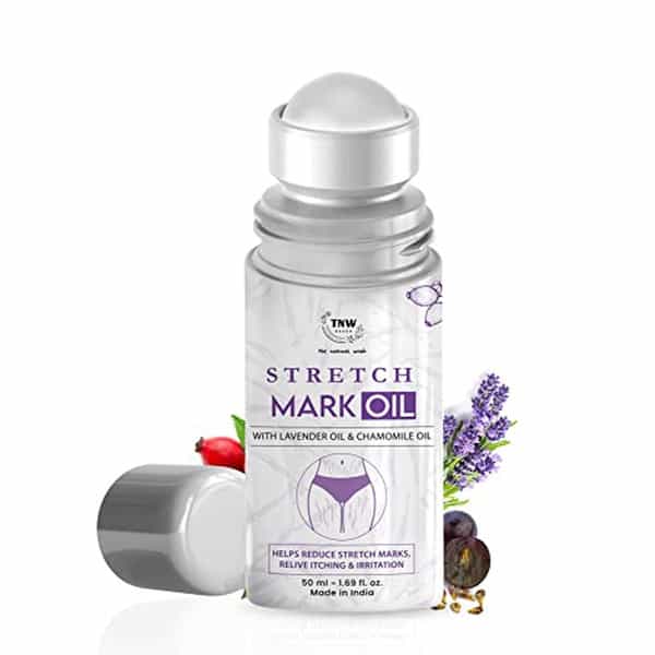 Tnw The Natural Wash Stretch Mark Oil With Roll On For Reducing Scars & Pigmentation