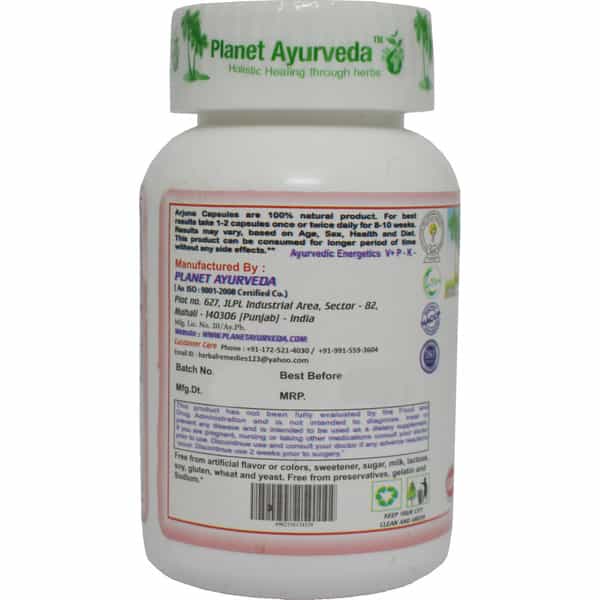 Planet Ayurveda Arjuna Capsules - 60 Capsules