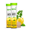 Oziva Acv Moringa For Weight Loss | 3-In-1 Fat Oxidation Formula | Lemon Masala | 30 Fizzy Tabs