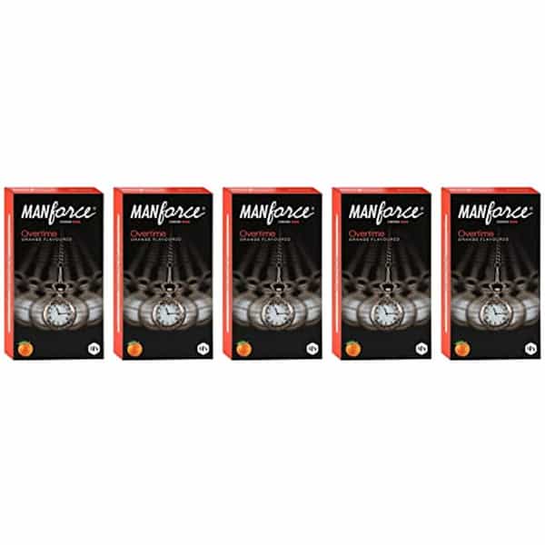 Manforce Condoms Assorted Flavour 10 Pcs X Pack Of 5