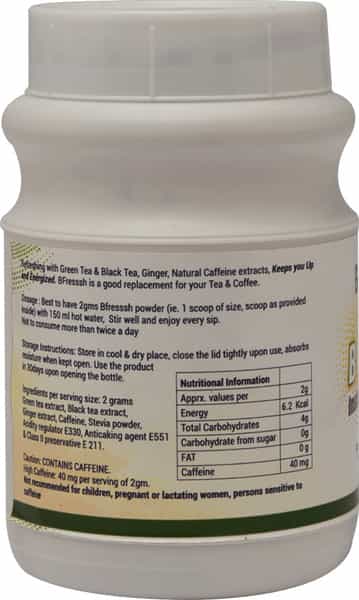 Welocity Booster's B Fresssh- Instant Energy Natural Caffine With Anti Oxidants Fat Burner