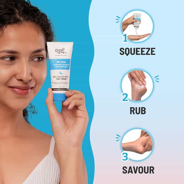 Chemist At Play Foot Cream For Cracked Heels & Diabetic Foot | Up To 24 Hours Of Moisturization 50Gm
