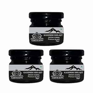 Earth King Kashmiri Shilajit/shilajit Resin | Raw Original Shilajit (semi Liquid) - 60gm (pack Of 1)