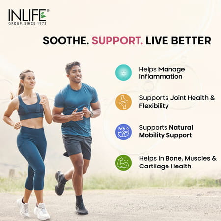 Inlife Natural Frankincense Oil Capsules | Derived From Boswellia Resin | Veg | 60N