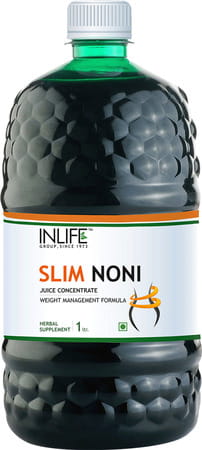 Inlife Slimming Noni Juice Concentrate Weight Management Supplement With Powerful Herbs - 1 Litre