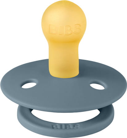 Bibs Pacifier Colour Latex Round Size 1 | Pack 1 Petrol - 0+M