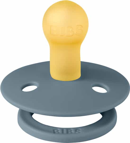 Bibs Pacifier Colour Latex Round Size 1 | Pack 1 Petrol - 0+M