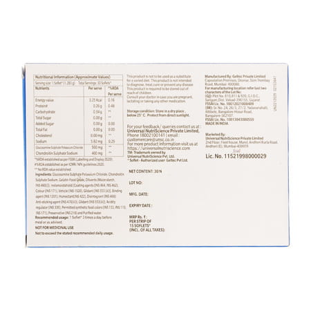 New Freeflex Forte Strip Of 15 Tablets