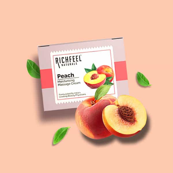 Richfeel Peach Moisturising Massage Cream 100 G