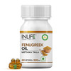Inlife Fenugreek Seed Oil (Quick Release) Supplement 500 Mg - 60 Liquid Filled Vegetarian Capsules