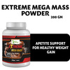Riffway Extreme Mega Mass Weight Gain Powder | Conveniently Increase Daily Caloric Intake (1X200gm)