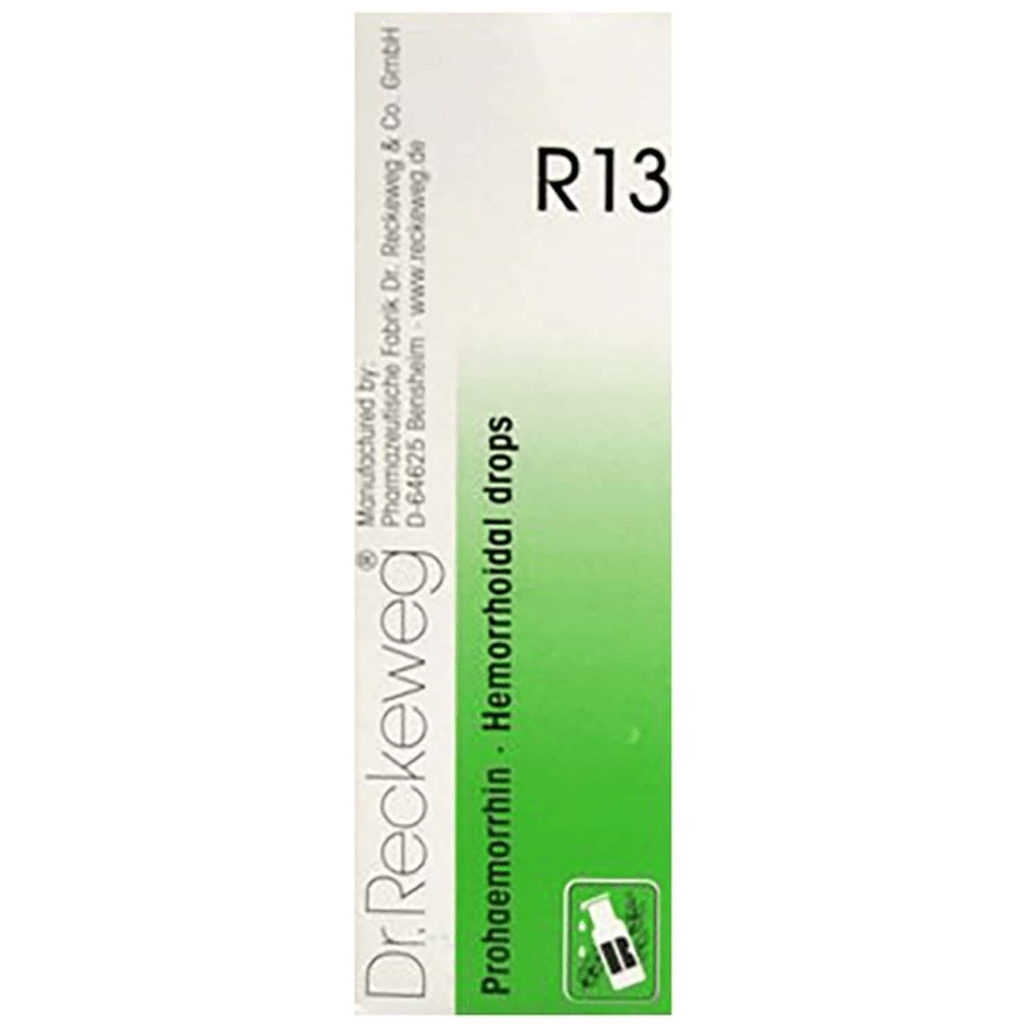 Dr. Reckeweg R13 Hemorrhoidal Drops 22 Ml