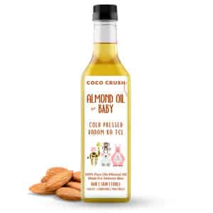 Cold Pressed Almond Oil For Baby Body | Face | Hair Massage | 100% Natural - 1000ml