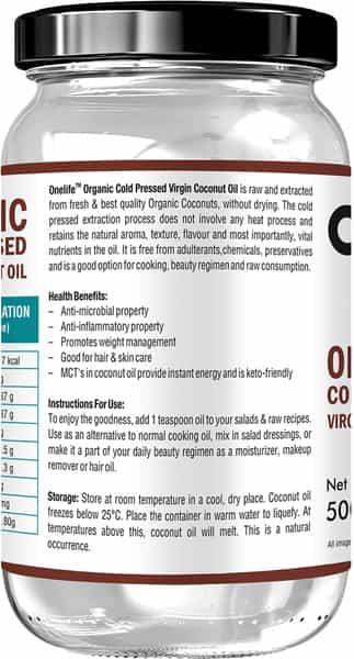 Onelife Virgin Coconut Oil 500Ml