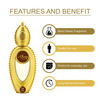 Ajmal Wisal Dhahab Edp 50Ml Perfume For Men And Aurum Cp Oil Alcohol-Free Attar 10Ml For Women