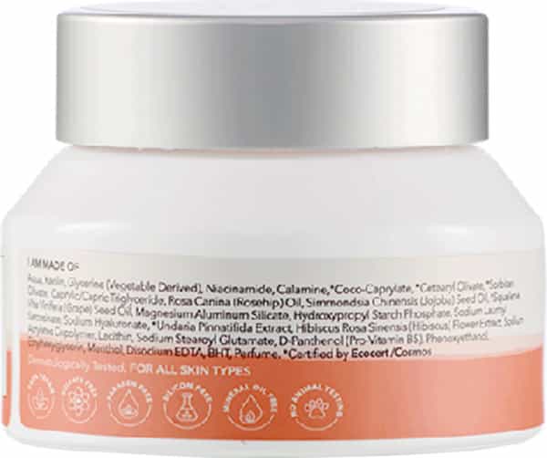 Be Soulfull Brighten Up The Day Hydrating Mask With Rosehip Oil & Seaweed Algae- 50 Gm