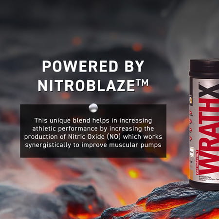 Muscleblaze Pre Workout Wrathx With Creapure Mango Mayhem | 510G