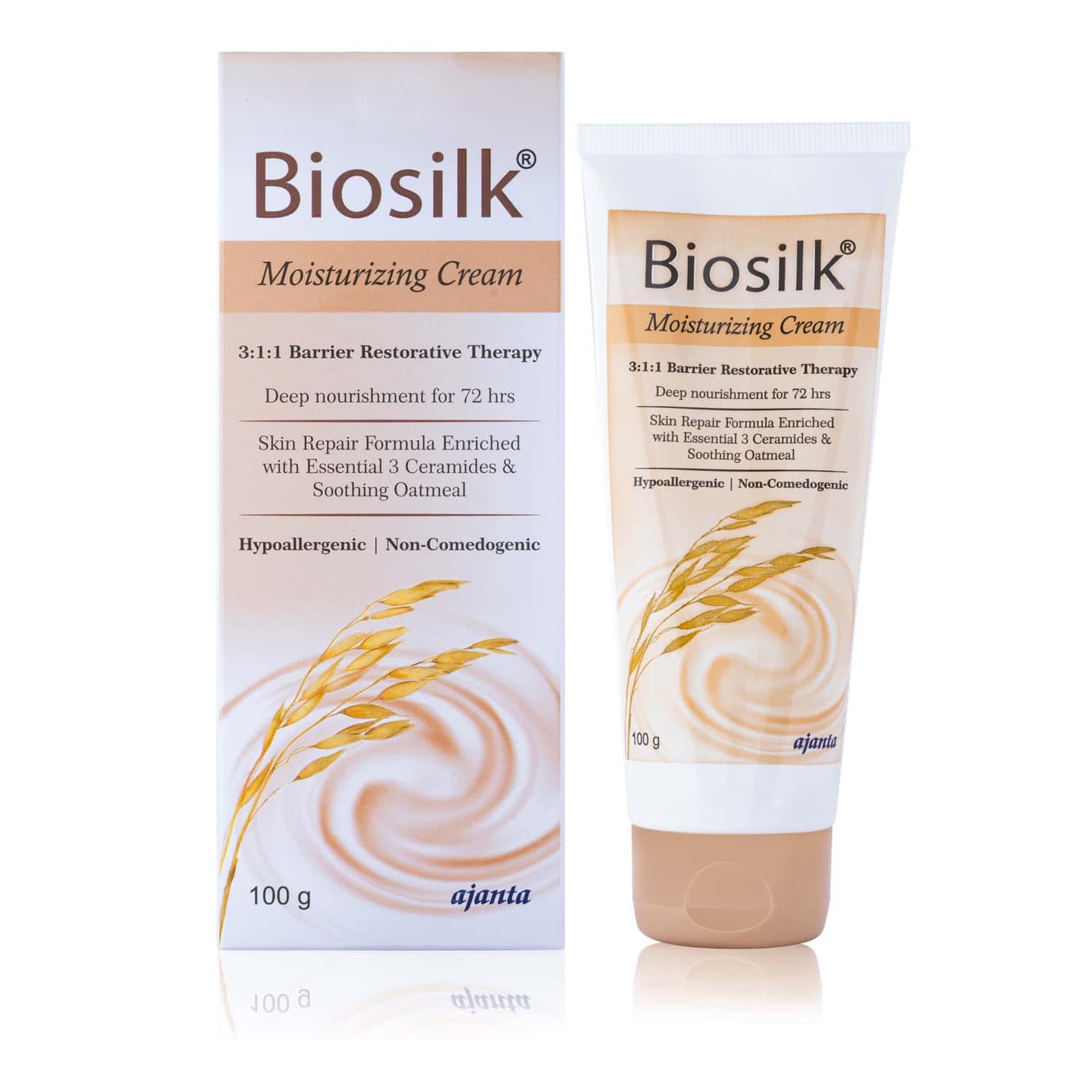 Biosilk Tube Of 100gm Moisturizing Cream