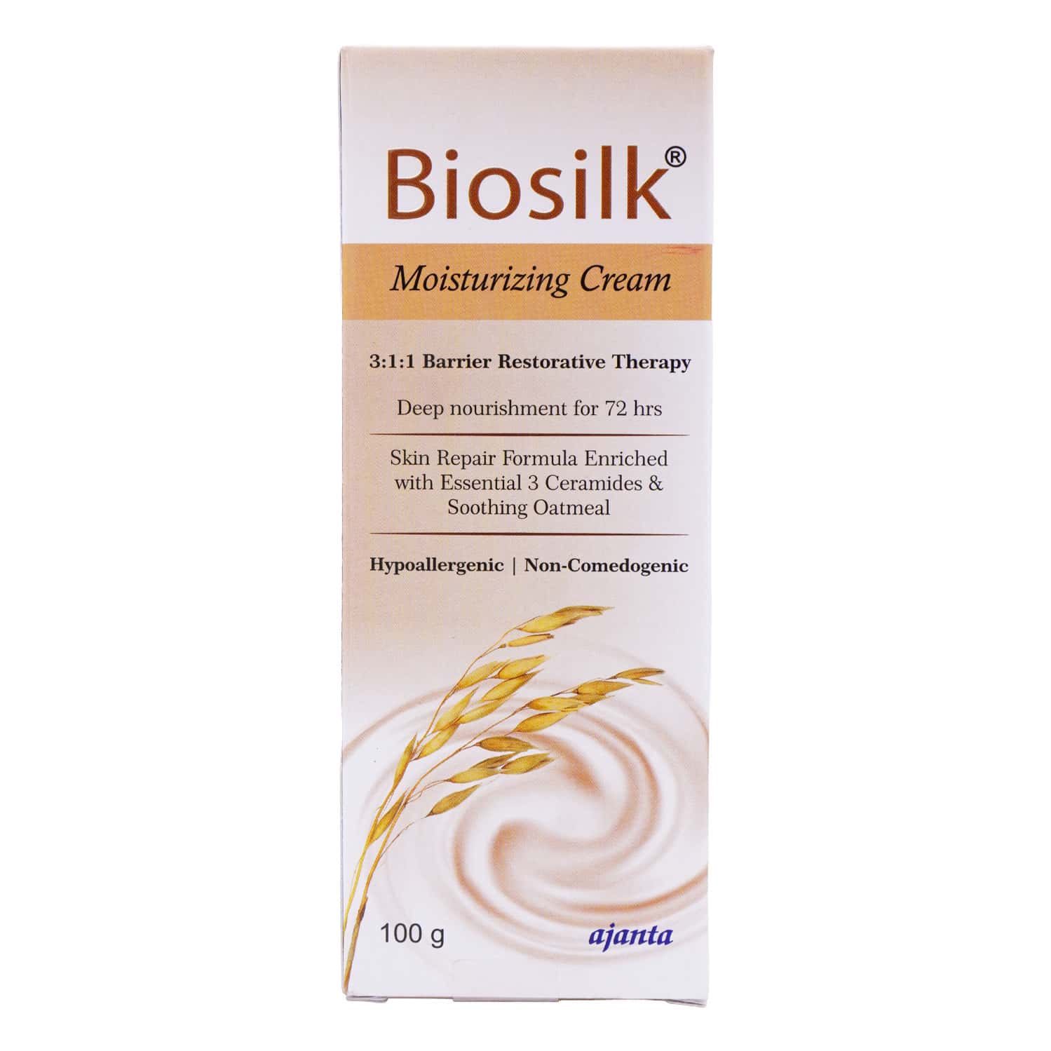 Biosilk Tube Of 100gm Moisturizing Cream