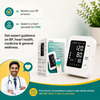 Pharmeasy Smart Connected Blood Pressure Monitor Obp-117 With Ai & Bt