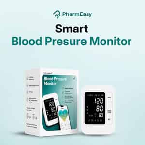Pharmeasy Smart Connected | Obp-117 With Ai & Bt | Blood Pressure Monitor