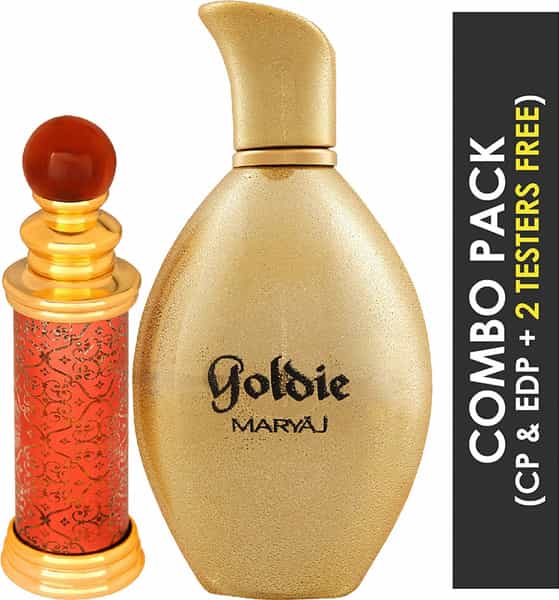 Ajmal Classic Oud Cp Oudh Alcohol-Free Attar 10Ml For Unisex And Maryaj Goldie Edp 100Ml For Women