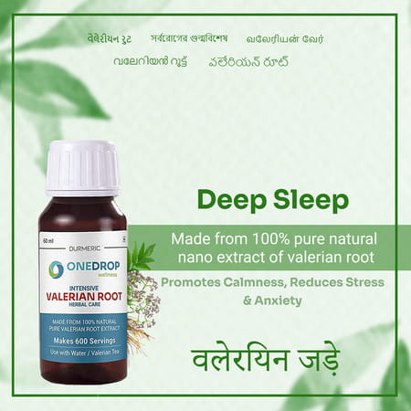 Durmeric Onedrop Valerian Root Oil - 60ml