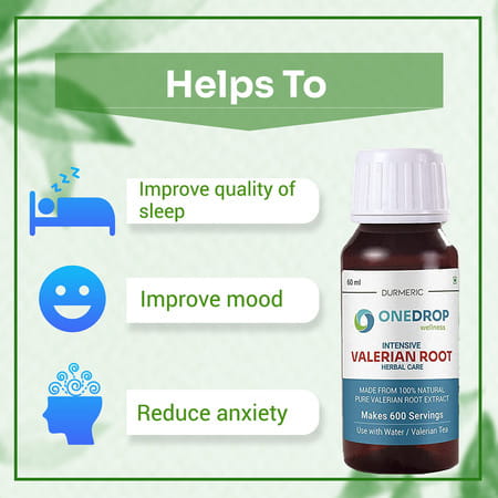 Durmeric Onedrop Valerian Root Oil - 60ml
