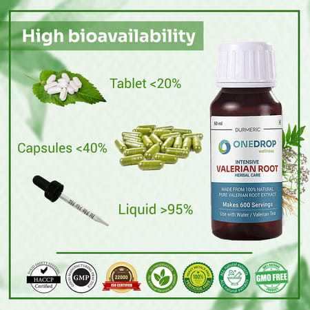 Durmeric Onedrop Valerian Root Oil - 60ml