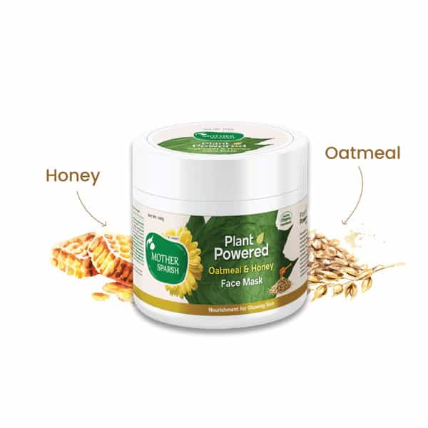 Mother Sparsh Plant Powered Oatmeal & Honey Face Mask 100 G