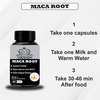 Earth King Maca Root Extract Dietary Supplement For Stamina & Libido Booster - 60 Capsules